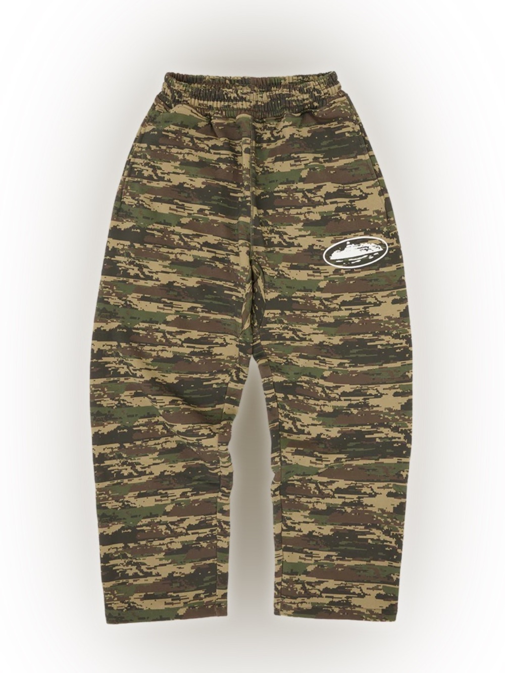 Corteiz ISLAND PUFF PRINT OPEN HEM SWEATPANT [DIGI CAMO]